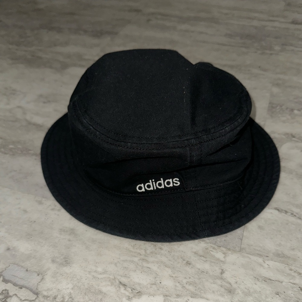 Adidas Black Bucket Hat